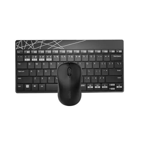 Rapoo 8000M Multi-mode Wireless Keyboard and Mouse Combo